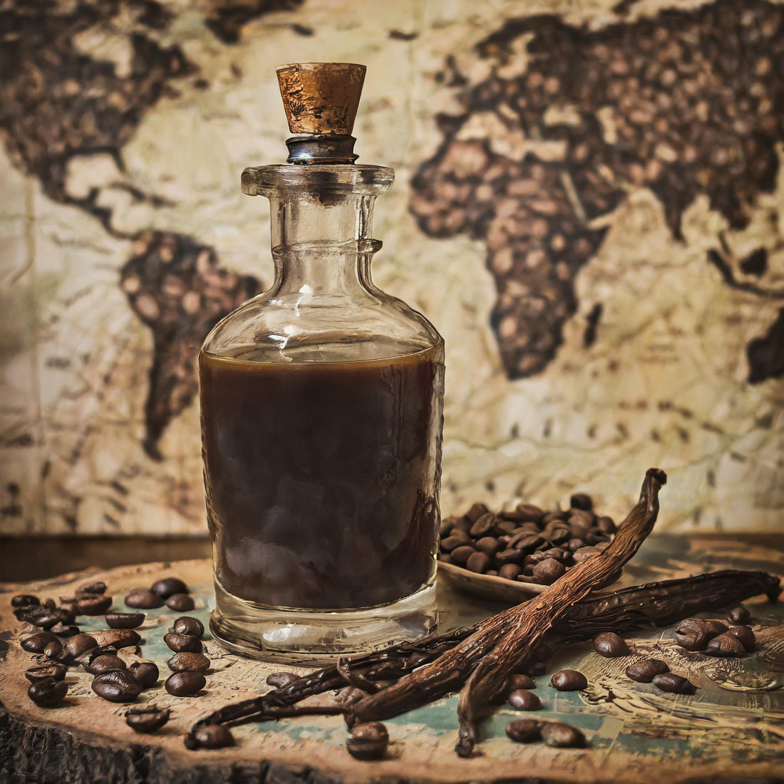 Homemade Coffee Liqueur