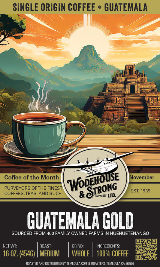 November Coffee of the Month - Guatemala Gold (Medium roast)