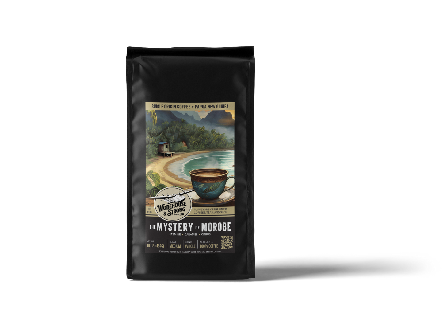 Mystery of Morobe (Papua New Guinea - Medium Roast, Organic/Fair Trade)