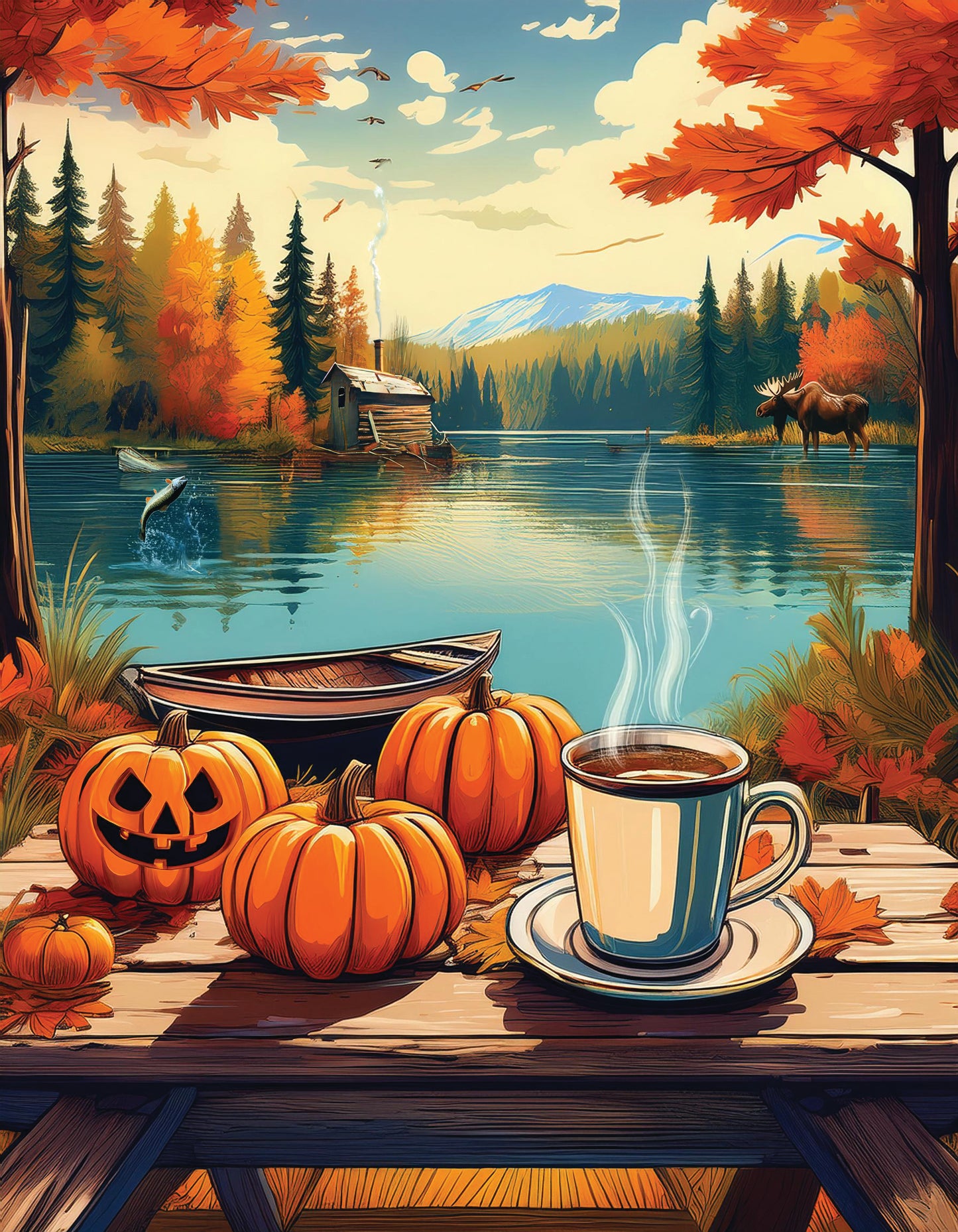 Autumn's Enigma - our own Pumpkin Spice coffee blend!